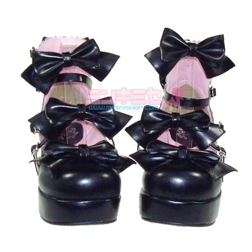 Classic Ribbon Lolita Shoes